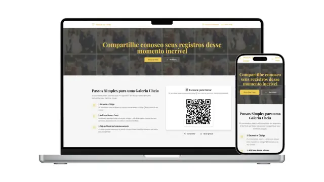 Site Memory Uploader (aplicativo web) criado pela EDM Tech Solutions