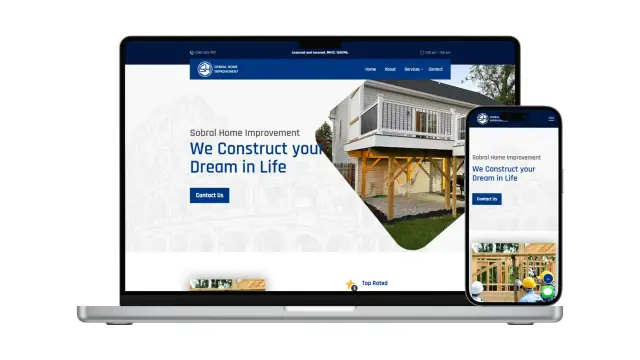 Site Sobral Home (reformas) criado pela EDM Tech Solutions